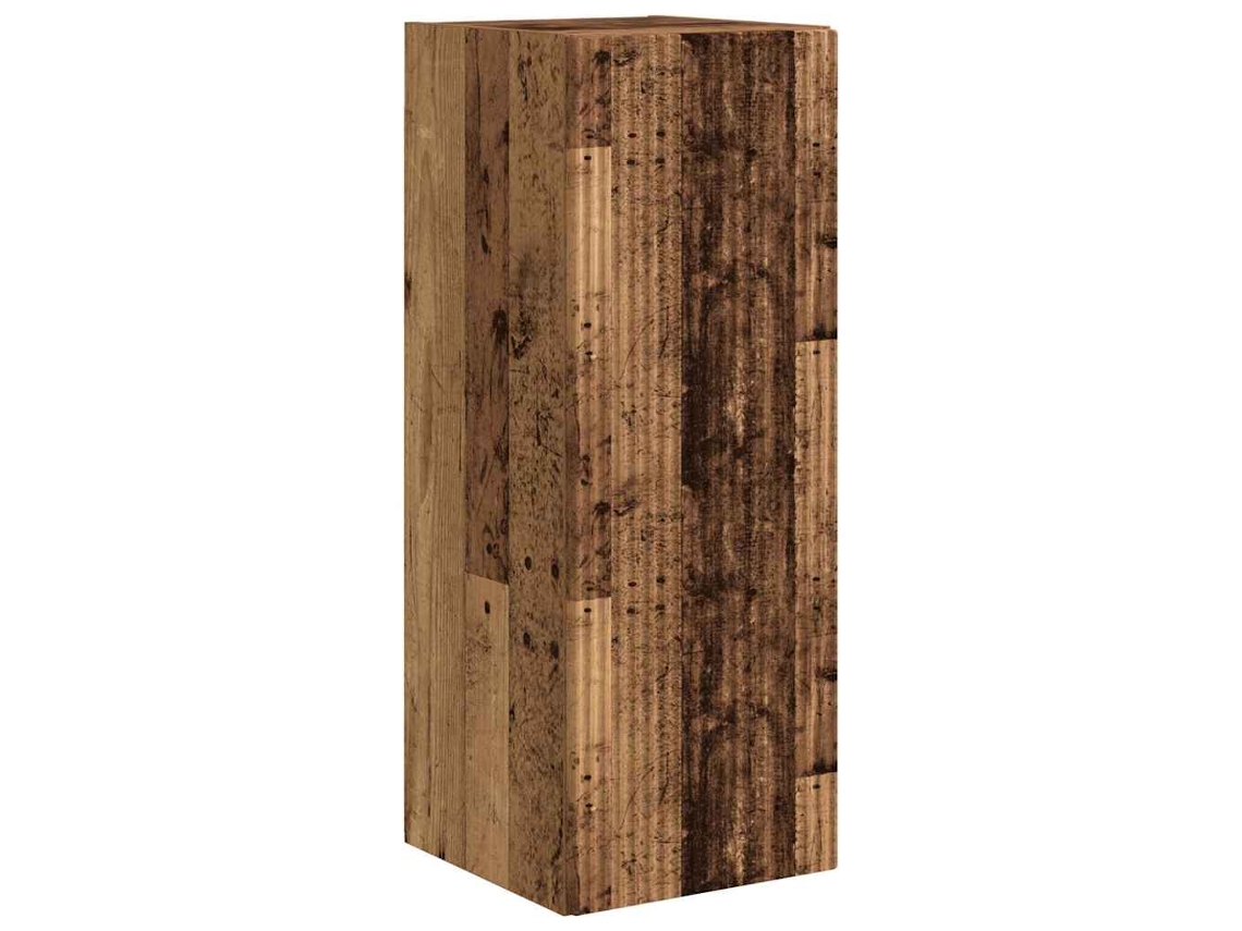 Maison Exclusive - Mueble De Tv Montado En La Pared Madera Vieja 30 X 31 X 80 Cm