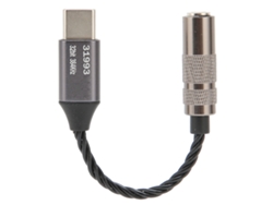 Adaptador De Áudio Usb C Para 3.5mm Dongle Cable Com Chip Cx31993 Compatível Com Samsung S10 S9 Plus