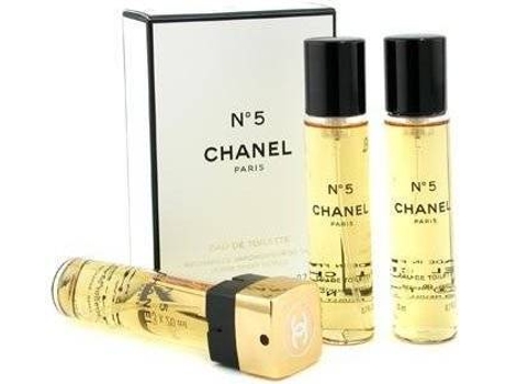 Perfume CHANEL N5 Edt Recargas 3 De (20 ml)