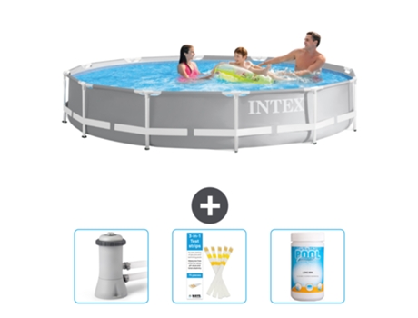 Piscina Tubular INTEX 26710NP-CB73 (6503 L - 366x76cm)