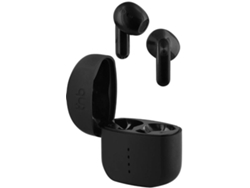 Auriculares Bluetooth True Wireless TNB  ZIPP2 (In Ear - Micrófono - Negro)