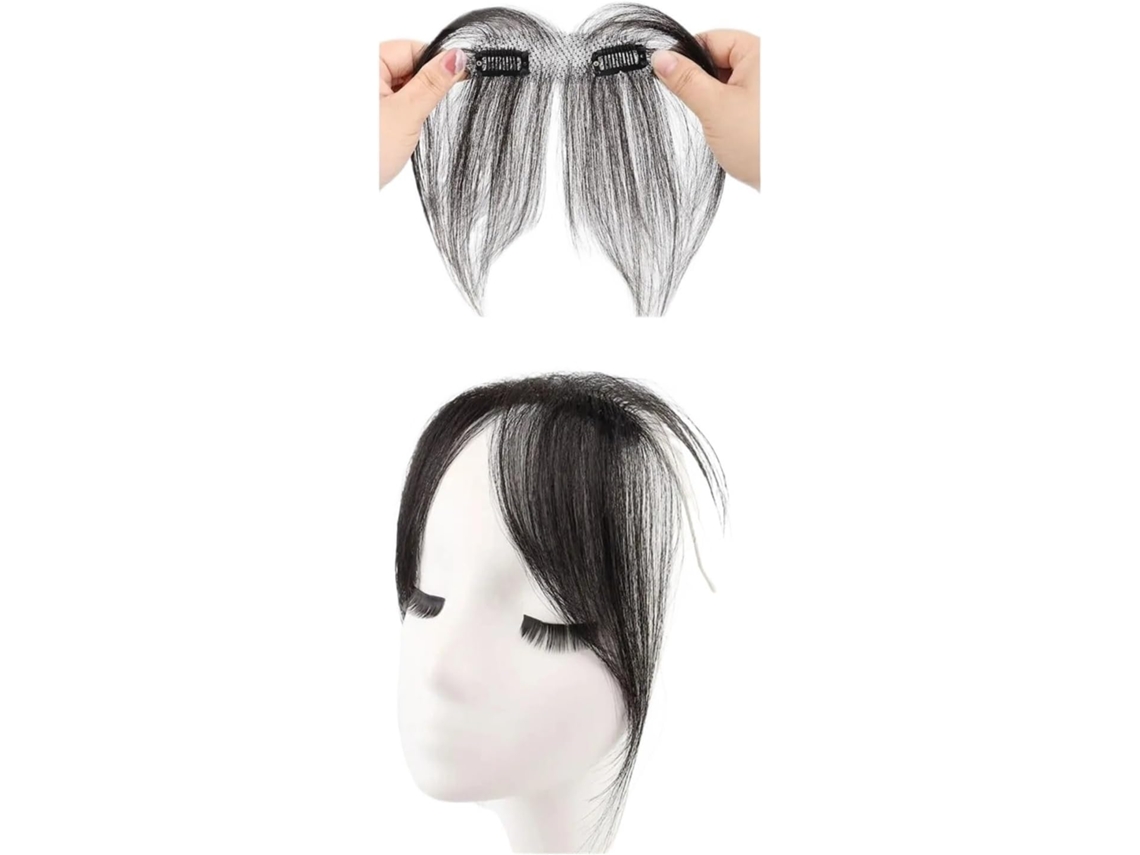 Moño, Postizos, Flequillo, Patillas, Extensiones De Clip, Herramientas Para Peinar Cabello Humano