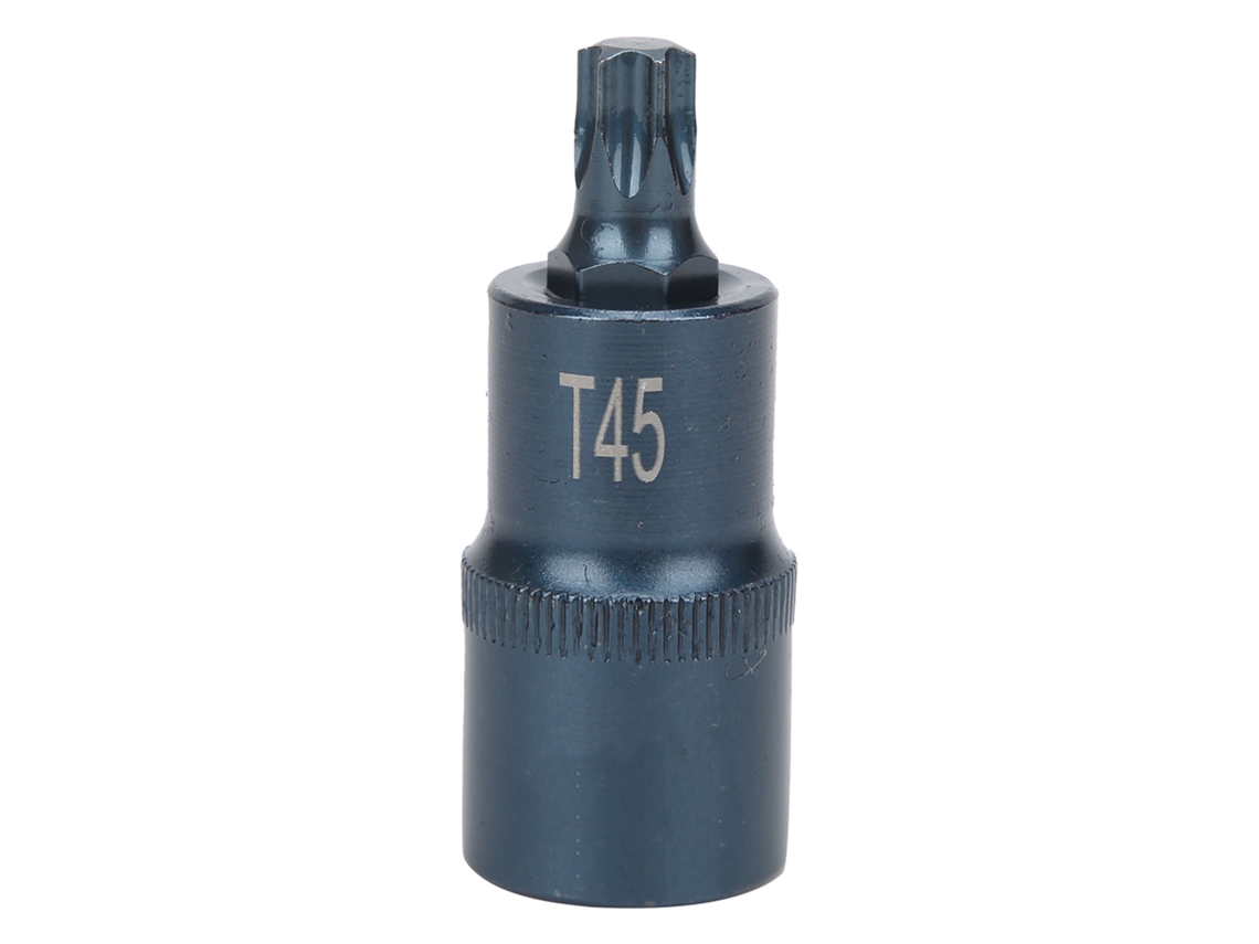 Punta De Destornillador De Estrella S2, Acero Aleado Resistente A La Oxidación, Alta Precisión, Recubrimiento Azul, 1/2x55xt45