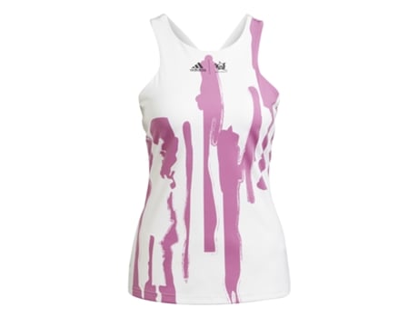 Top de Mujer para Tenis ADIDAS Tirantes Tenis Thebe Magugu New York Blanco (M)