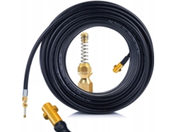 Manguera de alta precisión de 3 m – Boquilla Muelle Latón | 6 °C | Compatible con hidrolimpiadora Kärcher K2-k7