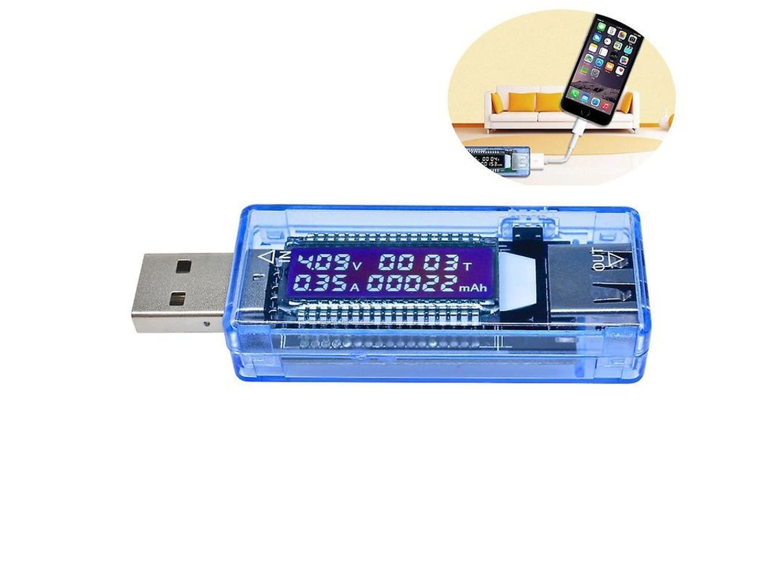 Multímetro Usb Doctor 3 En 1, Cargador, Detector, Consumo De Energía, Voltaje, Corriente, 3-9v, 0-3a