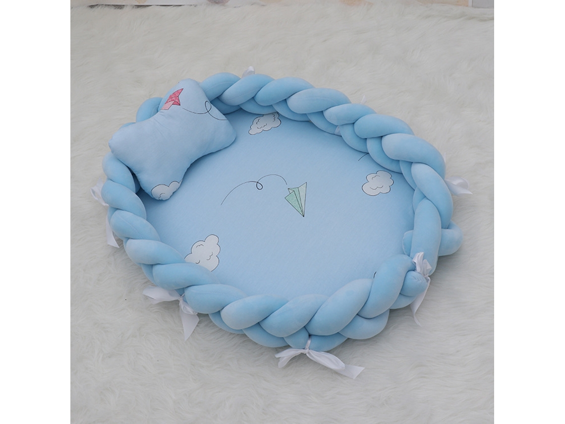 Conjunto De Ninho Bebé 85x55x15 Cm Cama Biónica 80x50x16 Cm