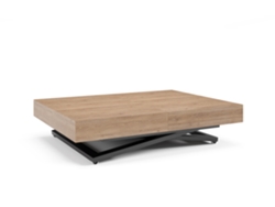 Mesa De Centro FURNLUX Premium Sanna U (Marrón, Madera Contrachapada - 80X200X80 Cm)