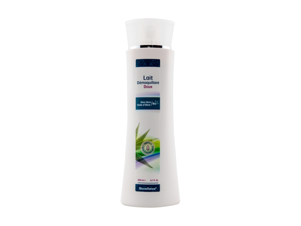 Leche de Limpieza BIOVEILLANCE Biografía suave (200 ml)