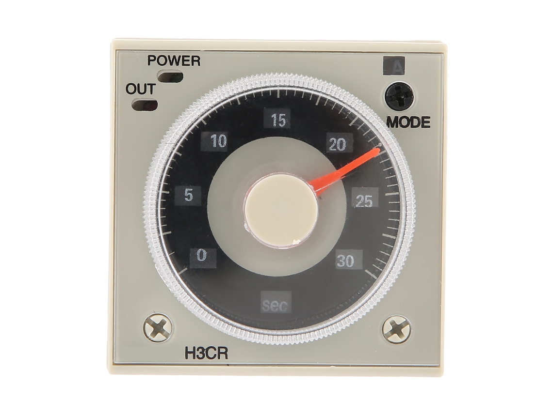 Relé Temporizador De Retardo H3cr-a 0.5s-300h, Control Mediante Pulsador De 11 Pines, Ac220v, Alta Precisión