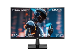 Monitor para juegos Titan Army C24a1h R1500 169 VA FHD 240 Hz