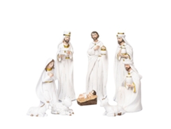 Belén de resina, manualidades navideñas