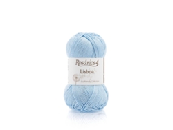 Hilo de La ROSARIOS 4 Lisboa 50G Azul Bebe 08