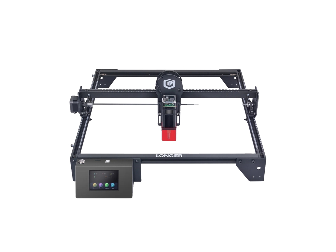 Grabador láser, área de grabado de 400 x 400 mm, pantalla táctil de 3,5 pulgadas, Ray5 10w OEM