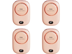 4 Mini Ventiladores Usb Recargables, Ventiladores De Viaje.