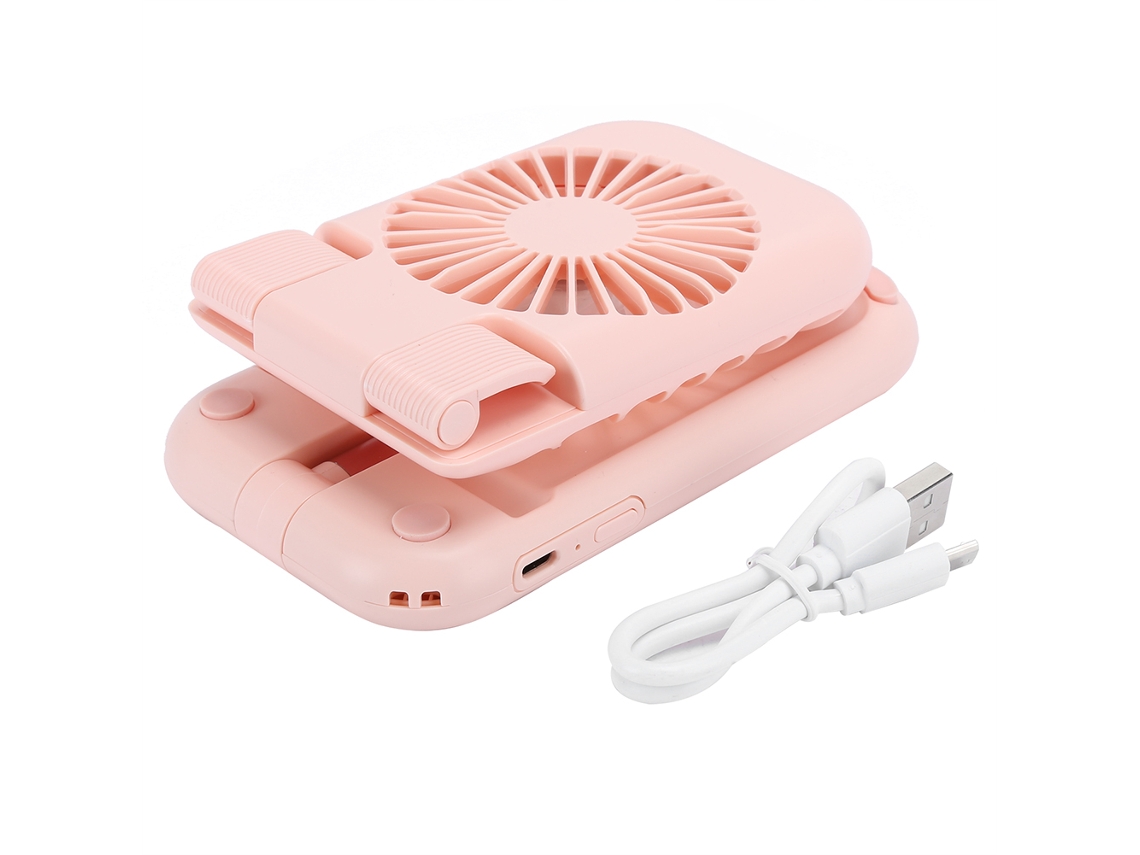 Soporte Para Teléfono Con Ventilador Telescópico Plegable Disipación De Calor Refrigeración Usb Portátil