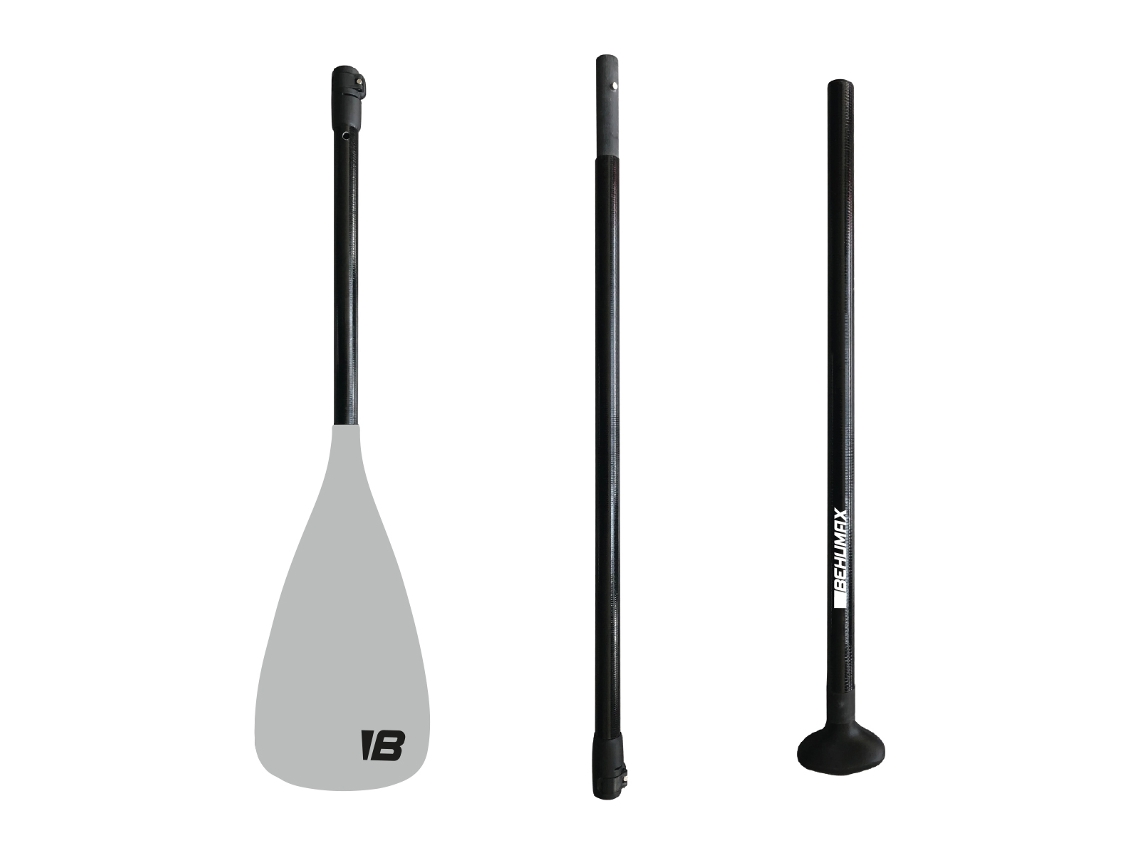 Pala Paddle Surf Ajustable Be Wave Gris BEHUMAX