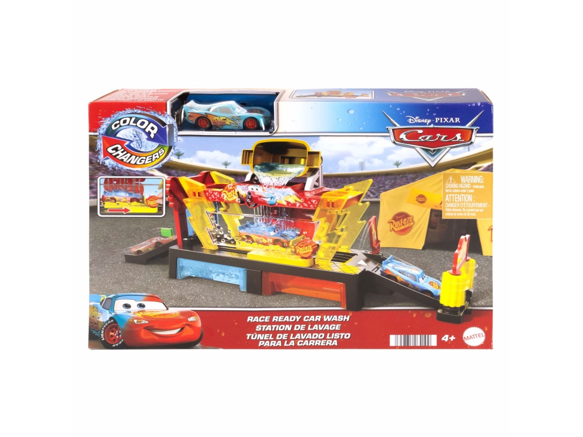 Coches cambiadores de color Mattel Estación de lavado