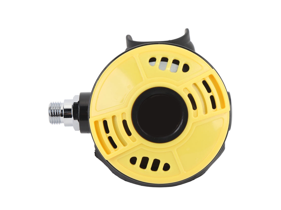 Boquilla de silicona para alimentos 2026 Buceo Regulator Etapa 2 Multifuncional Explorer Amarillo