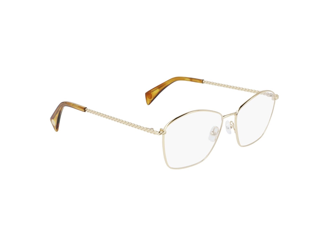 Montura De Gafas Mujer Lanvin Lnv2103-703 (amarillo - Metal - Ø 54 Mm)