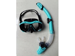 2026rebe-equipo De Snorkel Para Adultos Con Máscara Antideslumbrante Y Snorkel Seco Lentes De Vidrio Templado Protección Uv