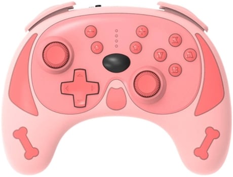 Controlador Cute Dog Switch Pro para Nintendo Switch/Switch Lite Controlador inalámbrico de dibujos animados Gamepad compatible con grabación de vi...