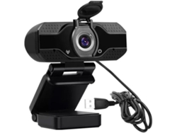 Cámara web HD 1080P cámara web con micrófono cámara USB para computadora portátil de escritorio con pantalla panorámica de 110 grados cámara web de transmisión para llamadas IKIKSO