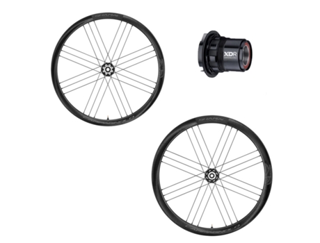 Juego de 2 ruedas de bicicleta CAMPAGNOLO Shamal C21 2Wf Disque Tubeless Ready Sram Xdr TU