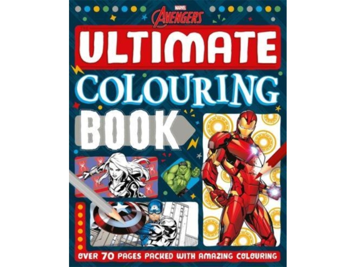 Libro Marvel Avengers The Ultimate Colouring Book de Marvel Entertainment International Ltd (Inglés)