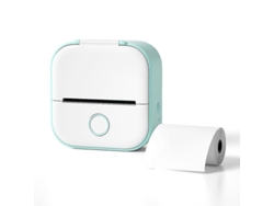 Impresora Térmica Portátil Bluetooth, Mini Impresora De Pegatinas De Bolsillo Sin Tinta.