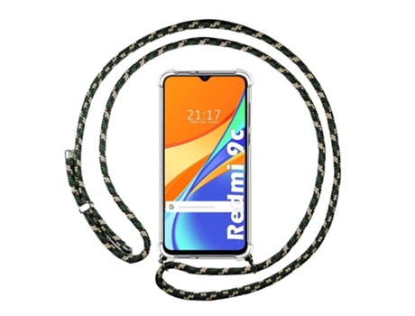 Carcasa Xiaomi Redmi 9C TUMUNDOSMARTPHONE Colgante Verde