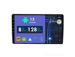 Coche Radio Android Auto Autoradio 8GB RAM 128G ROM CarPlay Navegación GPS Pantalla Táctil RoverOne para Toyota Coaster 2013 - 2015