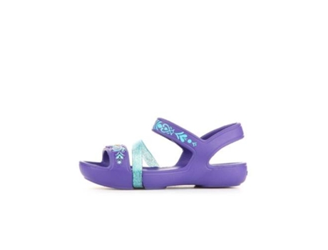 Sandalias CROCS Line Frozen Sandal K Ultraviolet Bebé (20-21 eu - Morado)