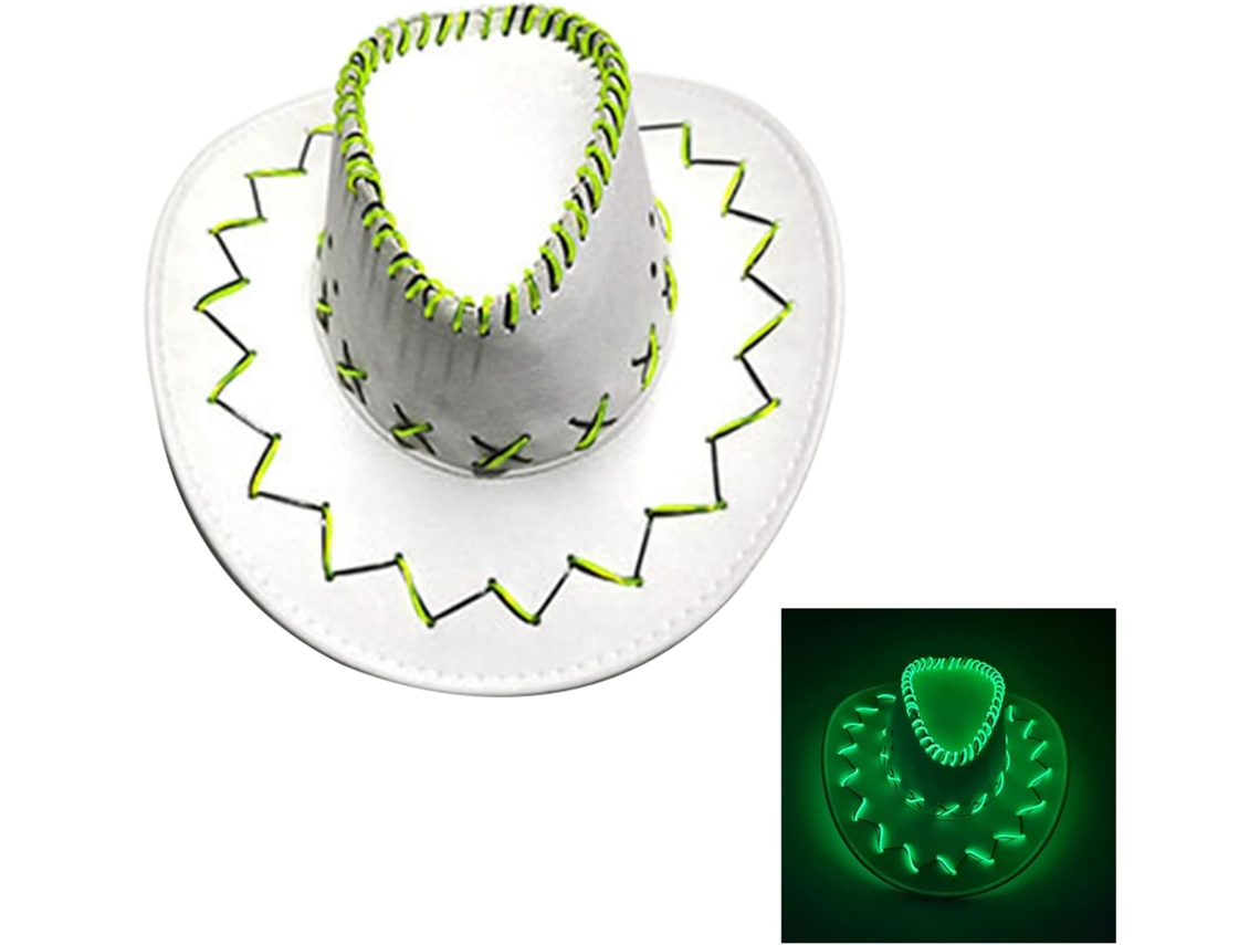 Gorro De Lona Luminoso Para Fiestas. Un Accesorio Elegante Para Correr De Noche Y Un Complemento Genial Para Actividades Al Aire Libre.