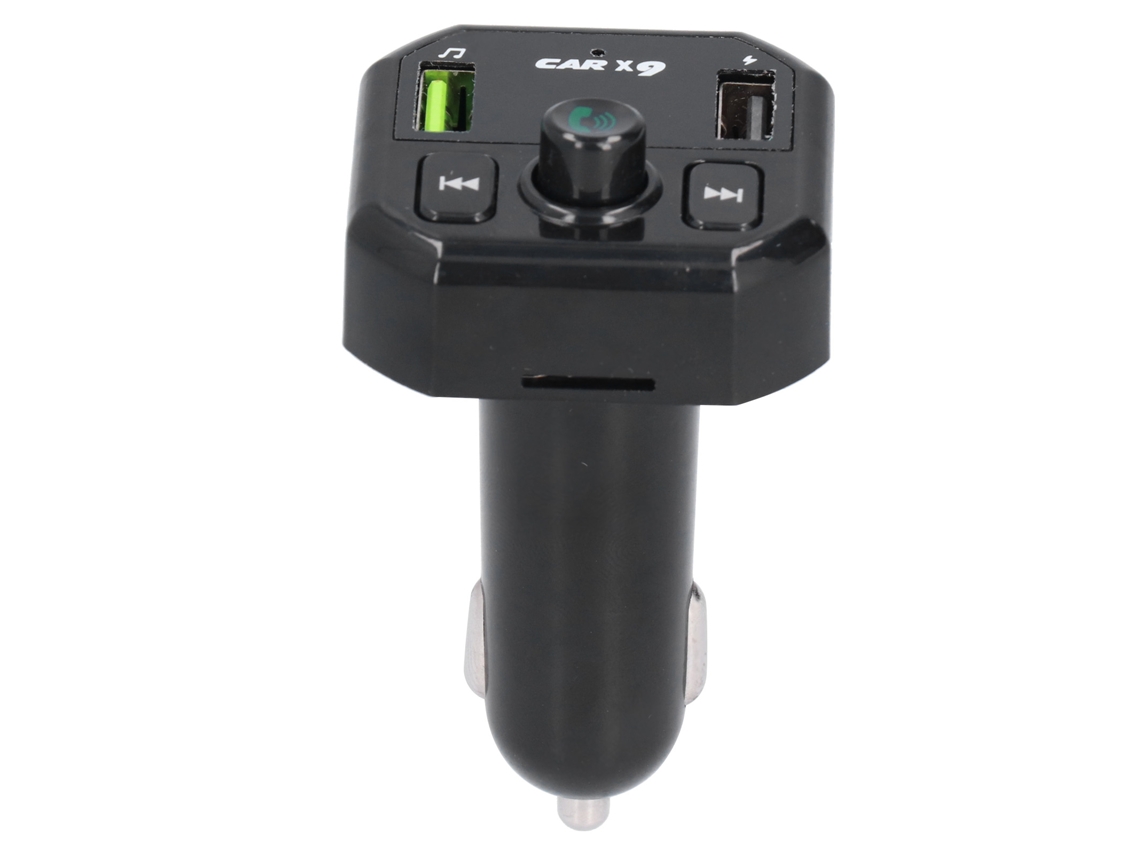 Transmisor Fm Bluetooth Para Coche, Llamadas Manos Libres Inalámbricas, Reproductor De Mp3 Para Coche