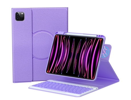 Carcasa Flip Cover y Teclado Bluetooth YIMGOTTA HD102 para iPad 10.2(2021/2020/2019)/iPad Air 10.5/iPad Pro10.5