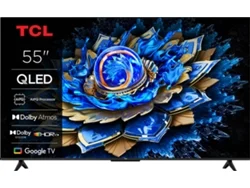 Televisor QLED 55t69c 4K UHD 3840x2160 HDR10 Android TV 3xHDMI 2.1 Wifi Tcl (140 cm)