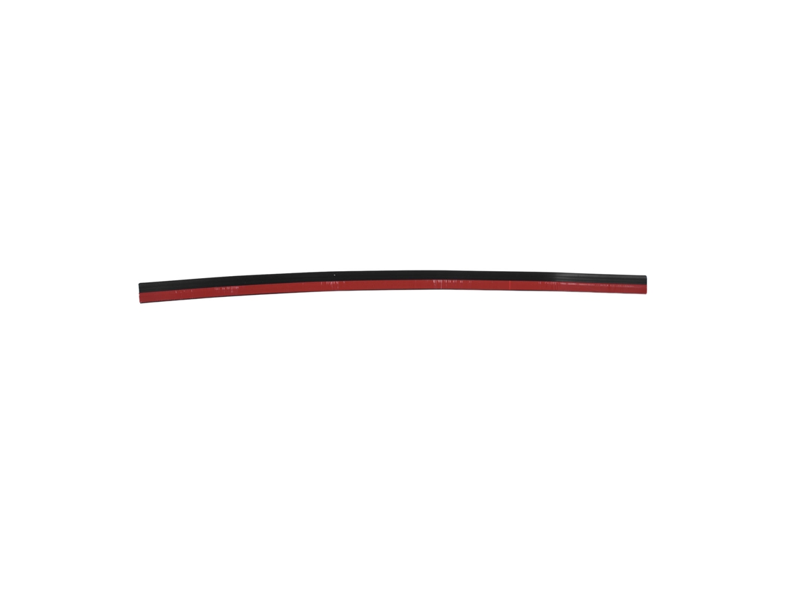 Cinta de silicona para sellar puertas, 23 mm, negra, antiventilación, antipolvo y acústica.