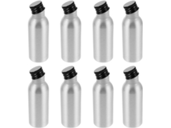 Frascos/botellas De Viaje De Aluminio Recargables De 8 Piezas Para Perfumes, Aceites Esenciales Y Productos Para El Cuidado De La Piel.