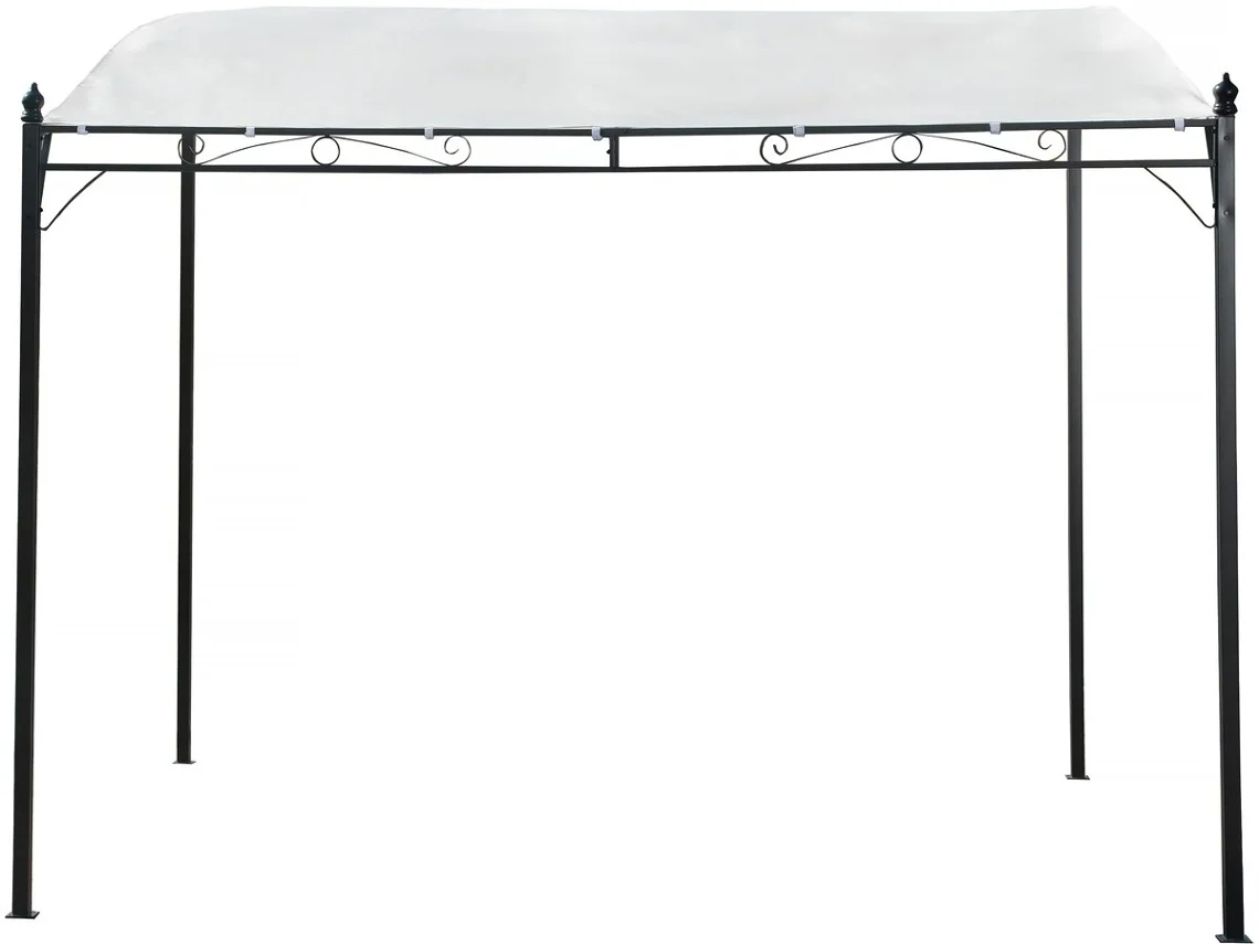 Pérgola Metálica Inclinada - 3 X 2,5 M - Beige