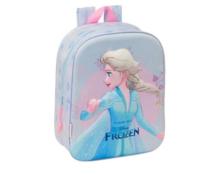 Mochila Escolar FROZEN Lila 22 x 27 x 10 cm 3D