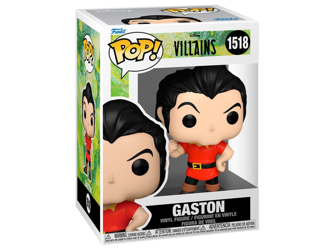 Figura Pop Disney Villanos Gastón B.activo