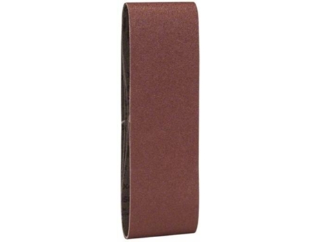 Conjunto de 3 Bandas de Lija BOSCH para Lijadora de Rolos - Qualidade Vermelho G= 80