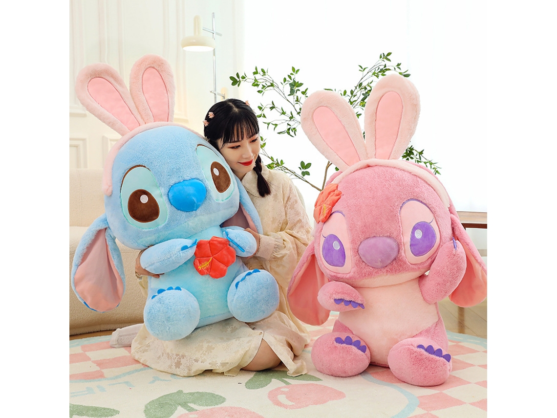 Juguete de peluche de 40 cm con estampado floral, la almohada o muñeca favorita de las niñas.