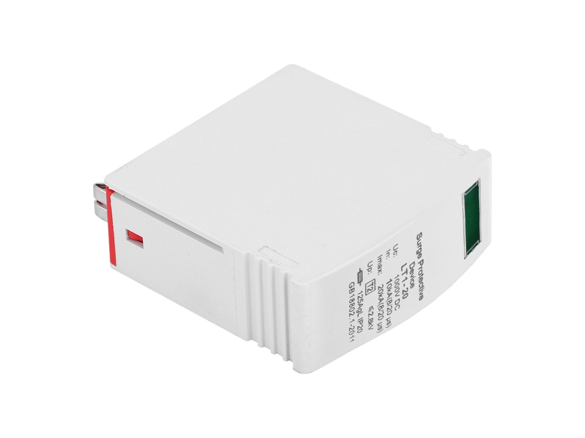 2026as-2 Unidades de protección contra sobrecarga de CC Dispositivo de protección contra sobrecarga con pararrayos 1000 V CC 20 kA