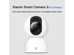 Cámara inteligente Xiaomi Mijia PTZ 2.5k de 4MP para seguridad del hogar con visión nocturna de 360°.