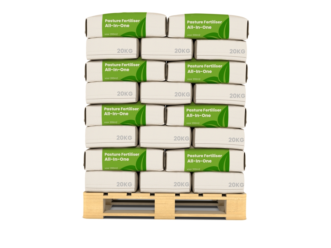 Fertilizante para Pastos Todo-en-Uno (40x 800 kg – para 16000 m2) - Organifer