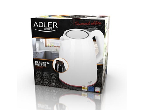 Adler Ad 1277 B Hervidor eléctrico 1,7 L 2200 W Negro