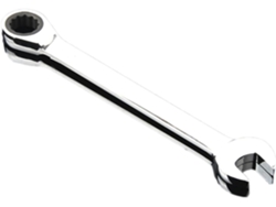 Llave de carraca doble y llave angular doble, prácticas para reparaciones y uso doméstico o industrial.