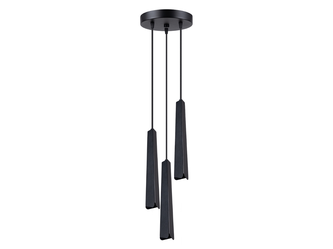 Sollux Sl.1401 Prysm Lámpara Colgante 3p Negro
